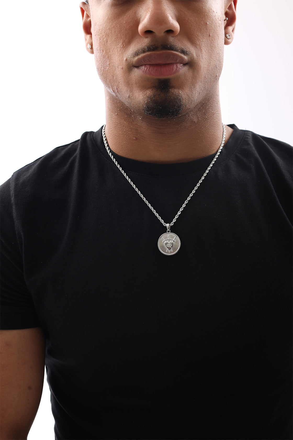 The Eye Medallion Plata Italiana