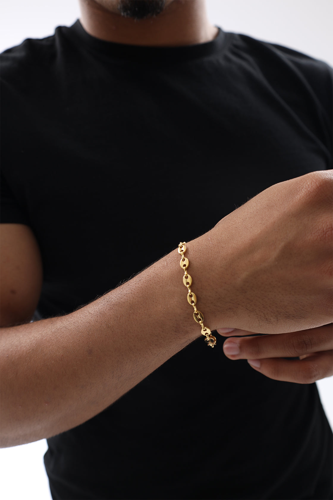 Anchor Puff Bracelet