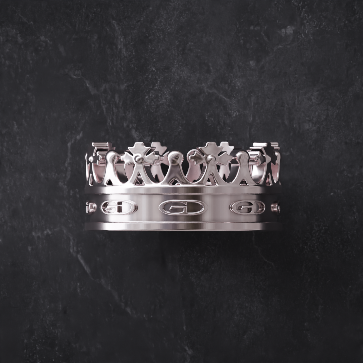 Crown Ring Silver