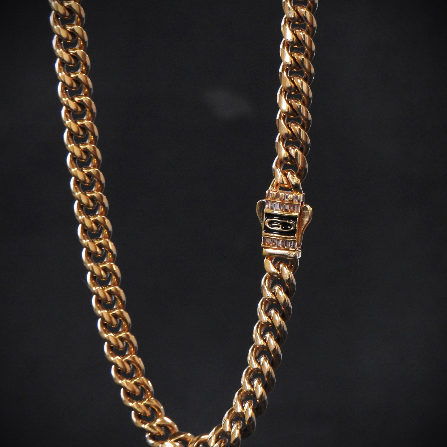 Iced clasp cuban GD - Gold Dealers