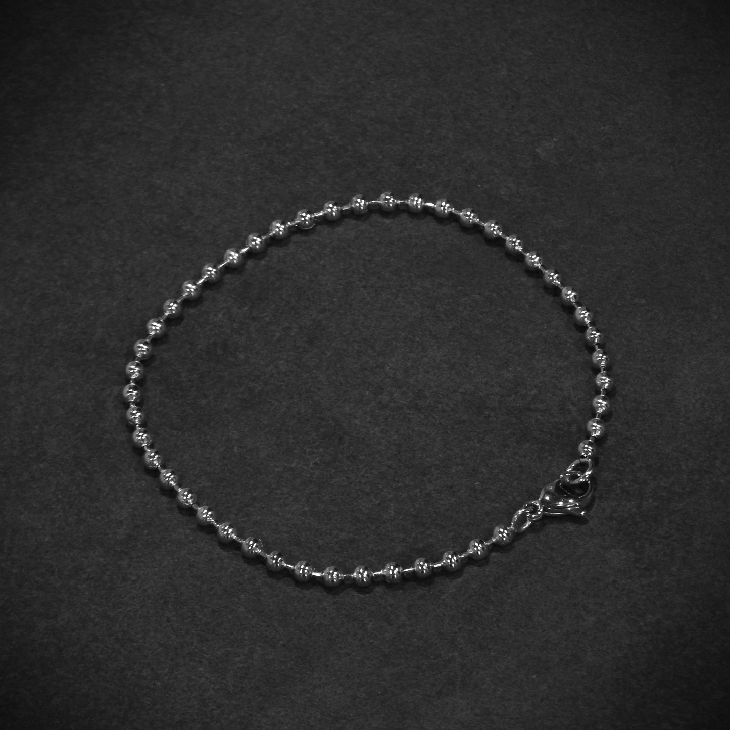 Pulsera de bolas Plata