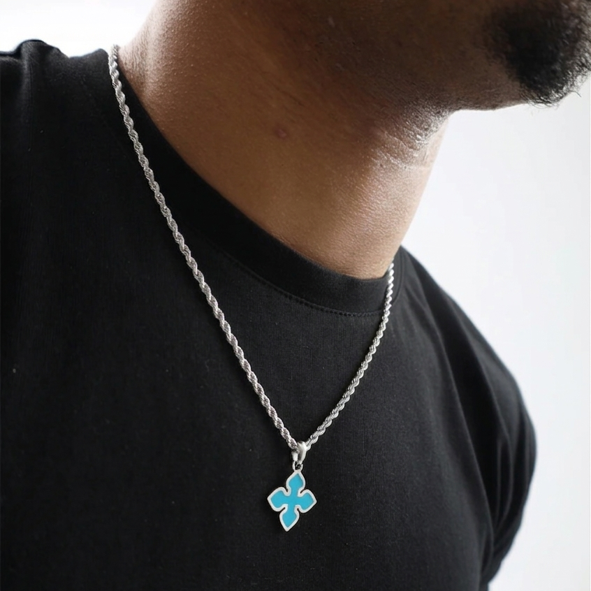 Blue Flower Plata - Gold Dealers
