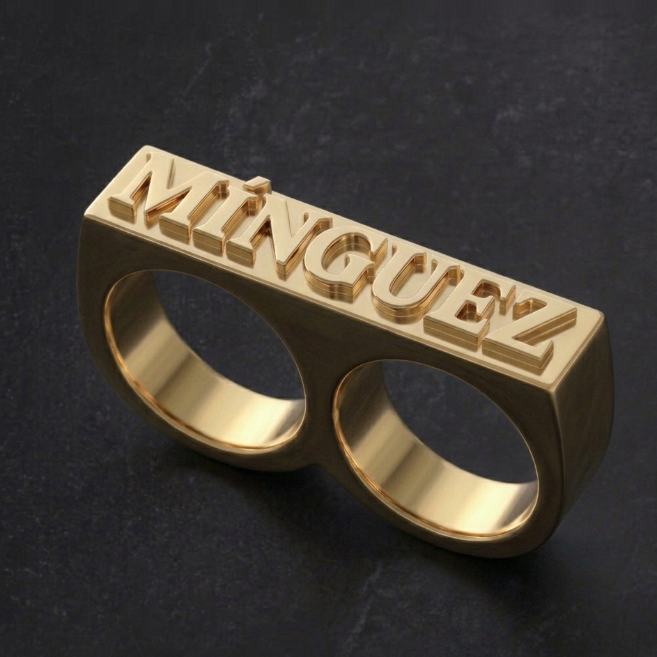 Anillo Dos Dedos