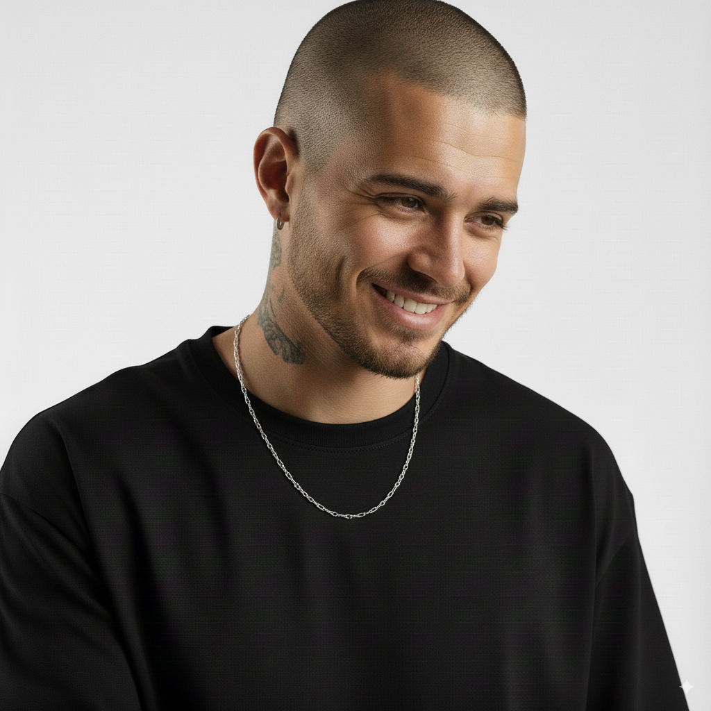 Cadena Infinito Plata Italiana 3mm