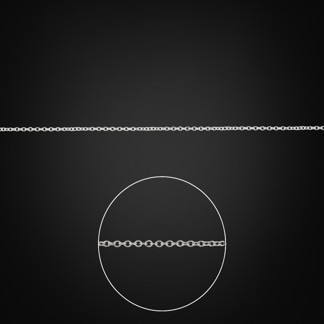 Pulsera Forzada Plata Italiana 1mm