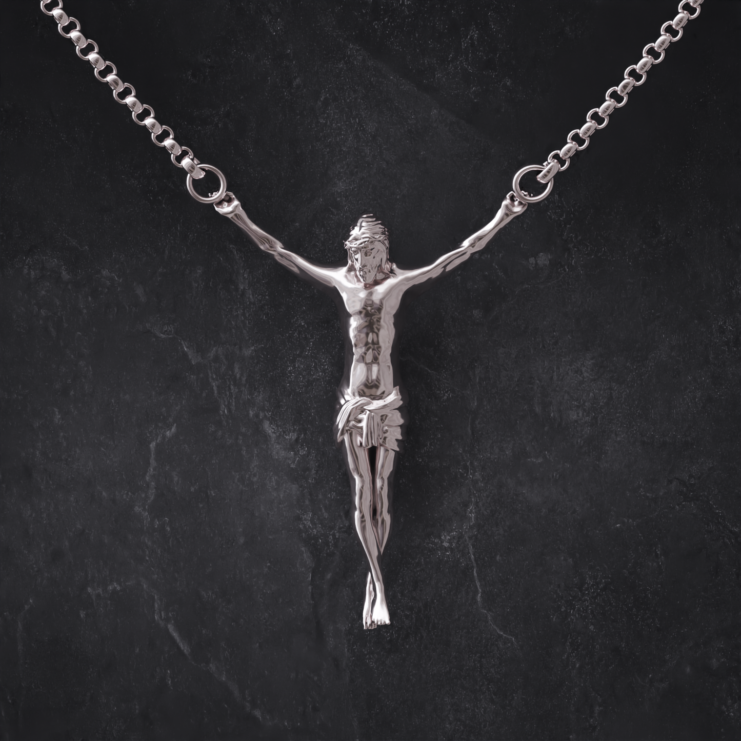 El Cristo de Dalí Plata