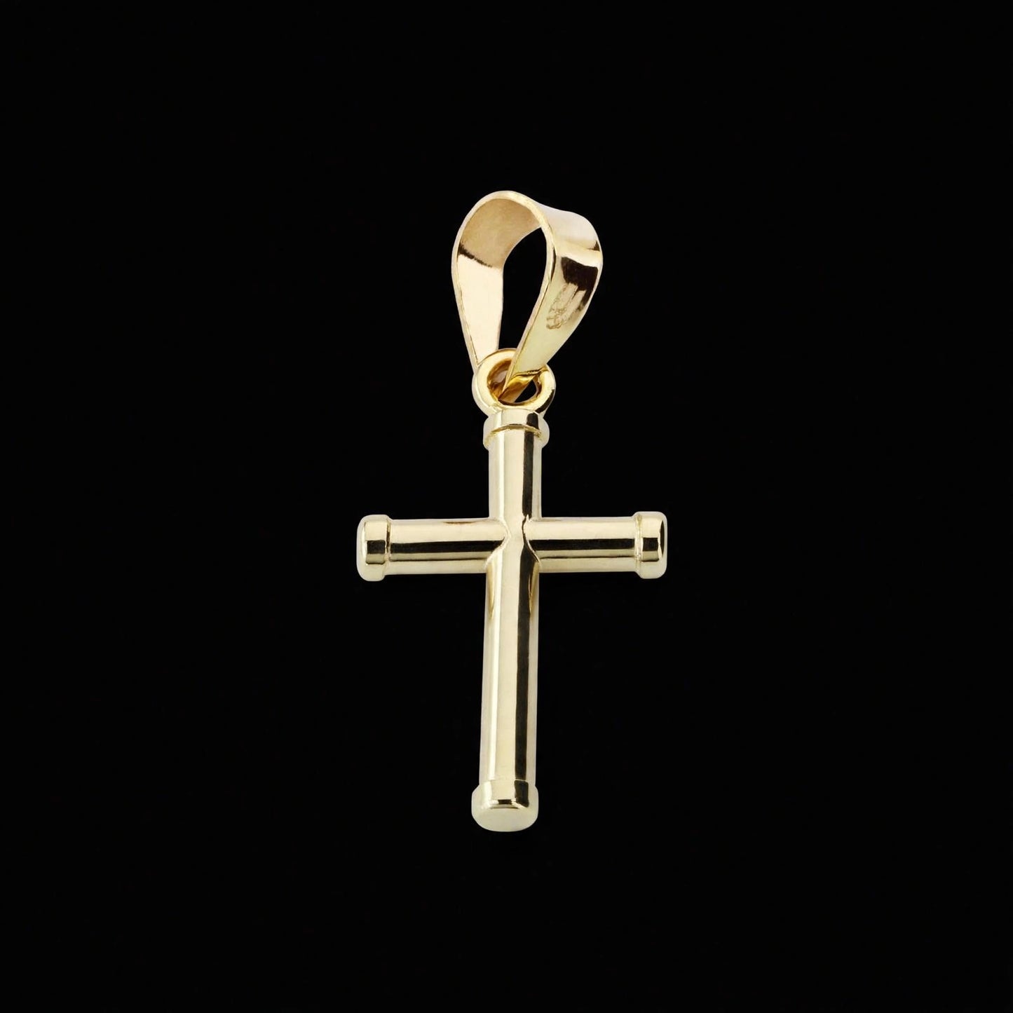 Cruz lisa tubo 1.5 mm - 9K