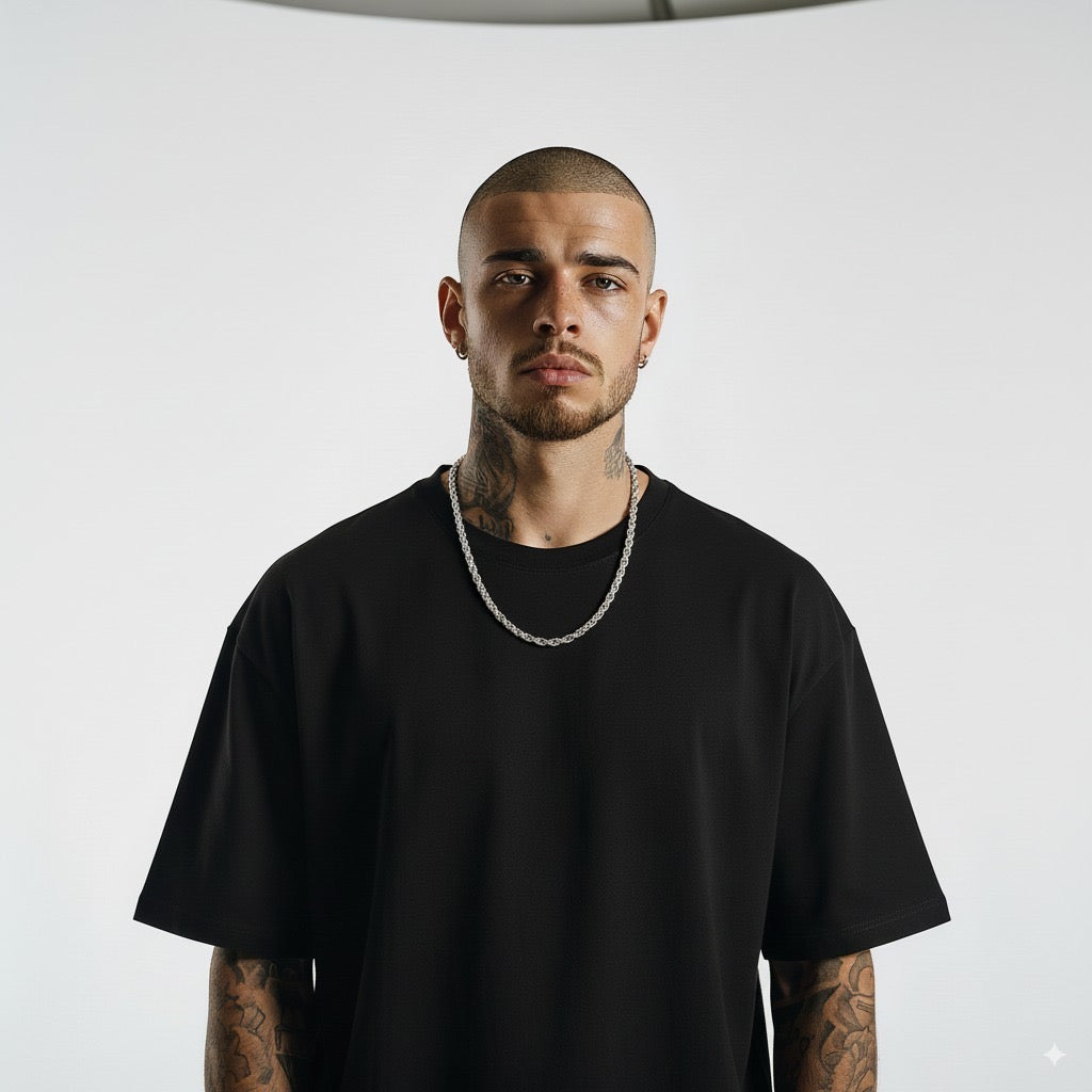 Italian Silver Rope Chain 7mm