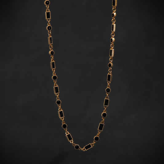 Black Stone Chain