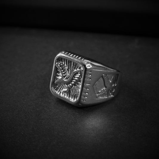 Eagle Ring Silver