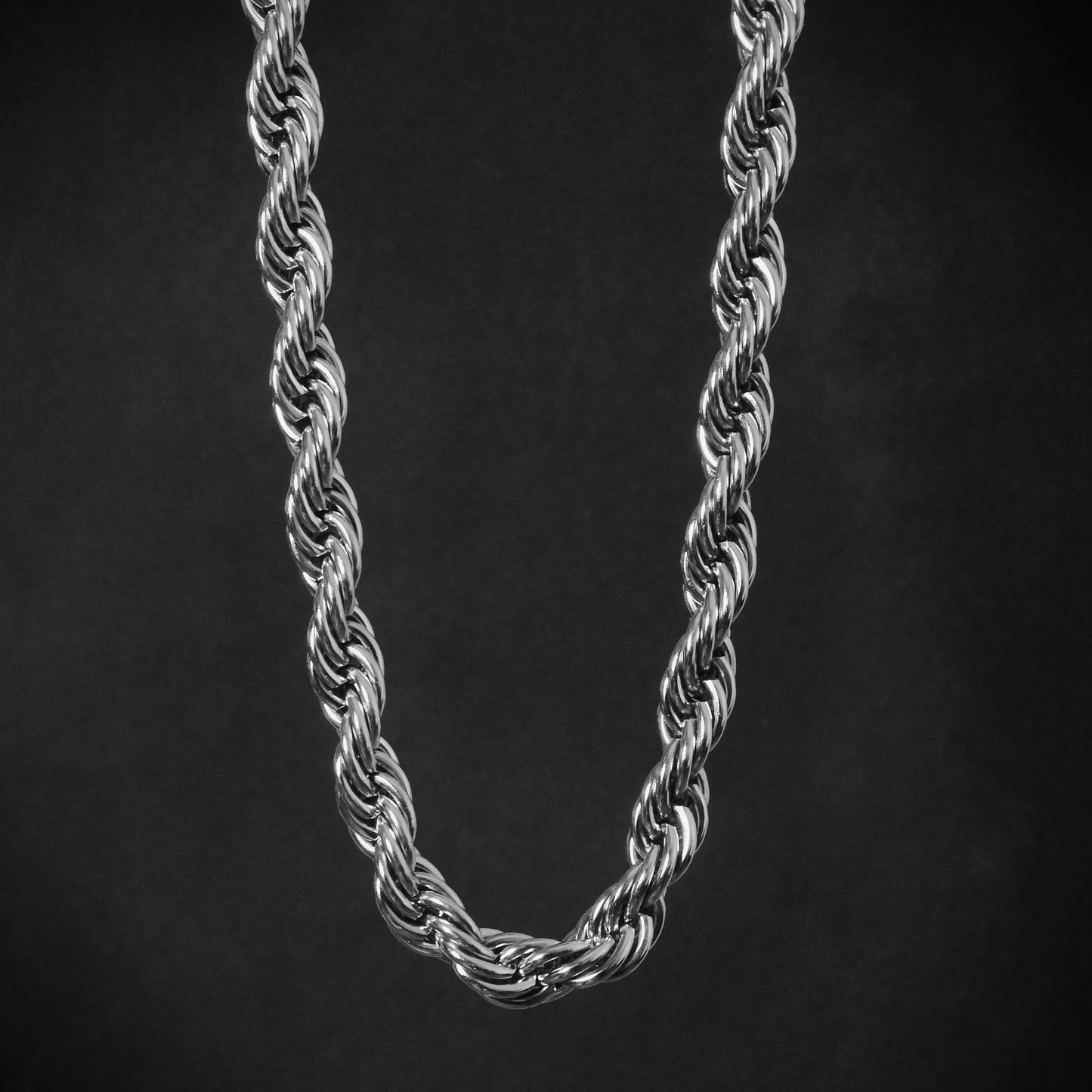 Rope Chain 10mm Plata