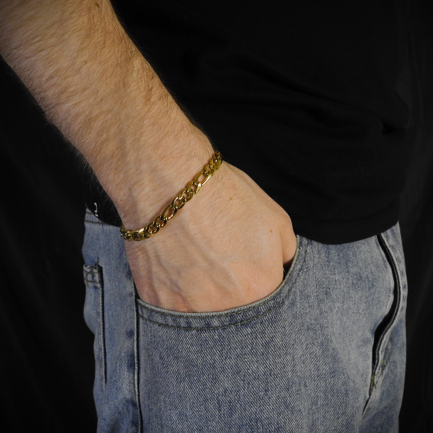 Figaro Bracelet - Gold Dealers