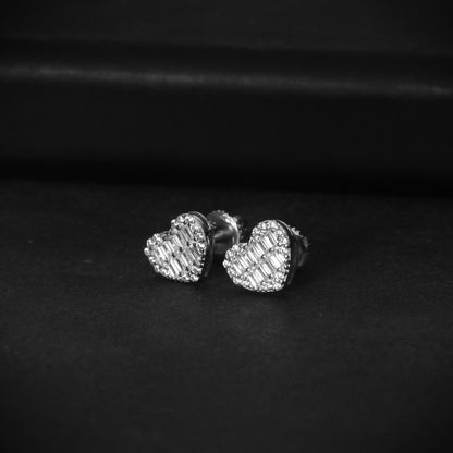Pendientes Corazón Plata - Gold Dealers