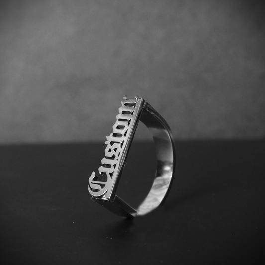 Anillo Personalizado Plata