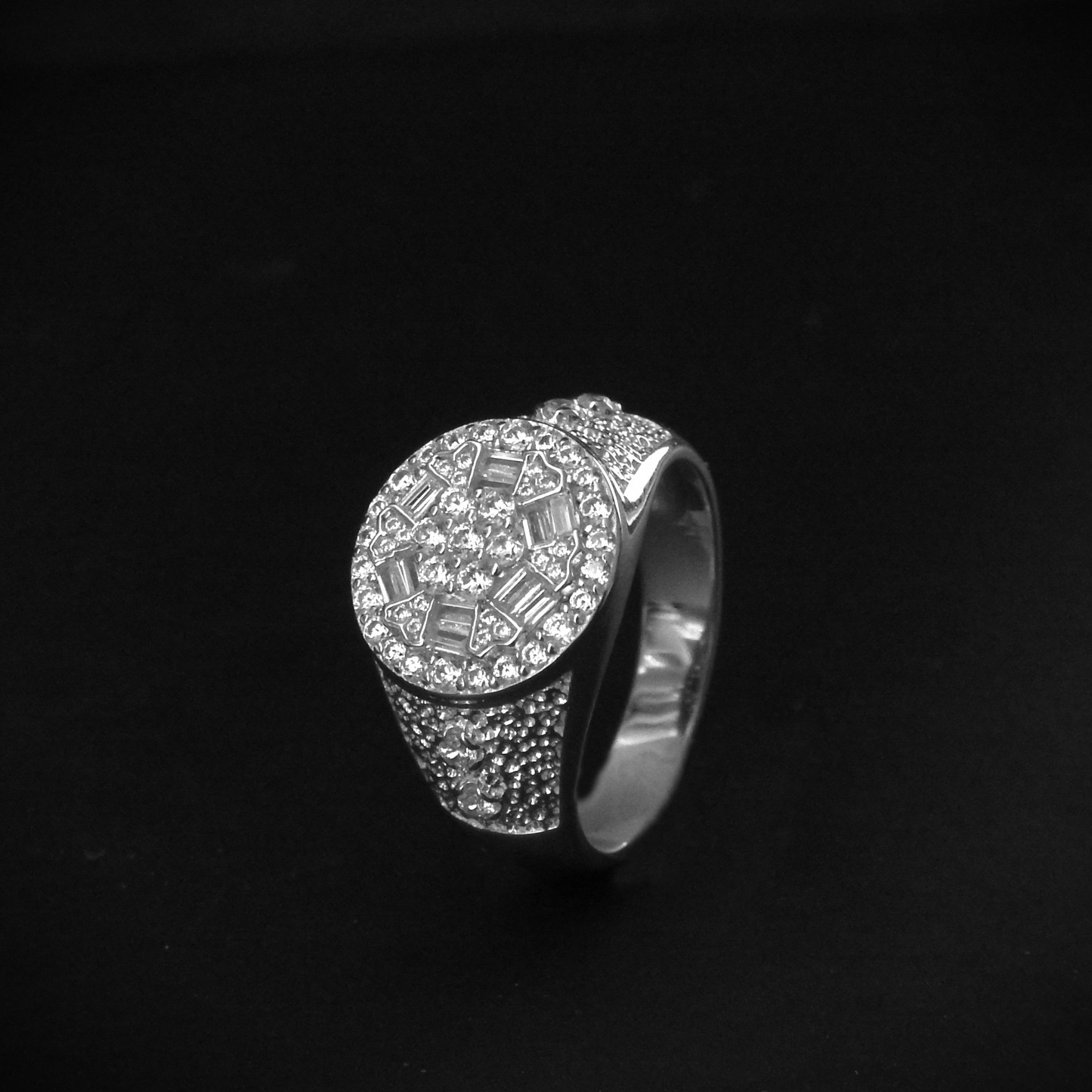 Flower Ring Plata