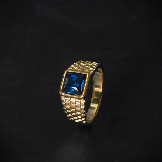 Blue Gem Ring