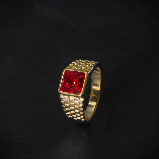 Red Gem Ring
