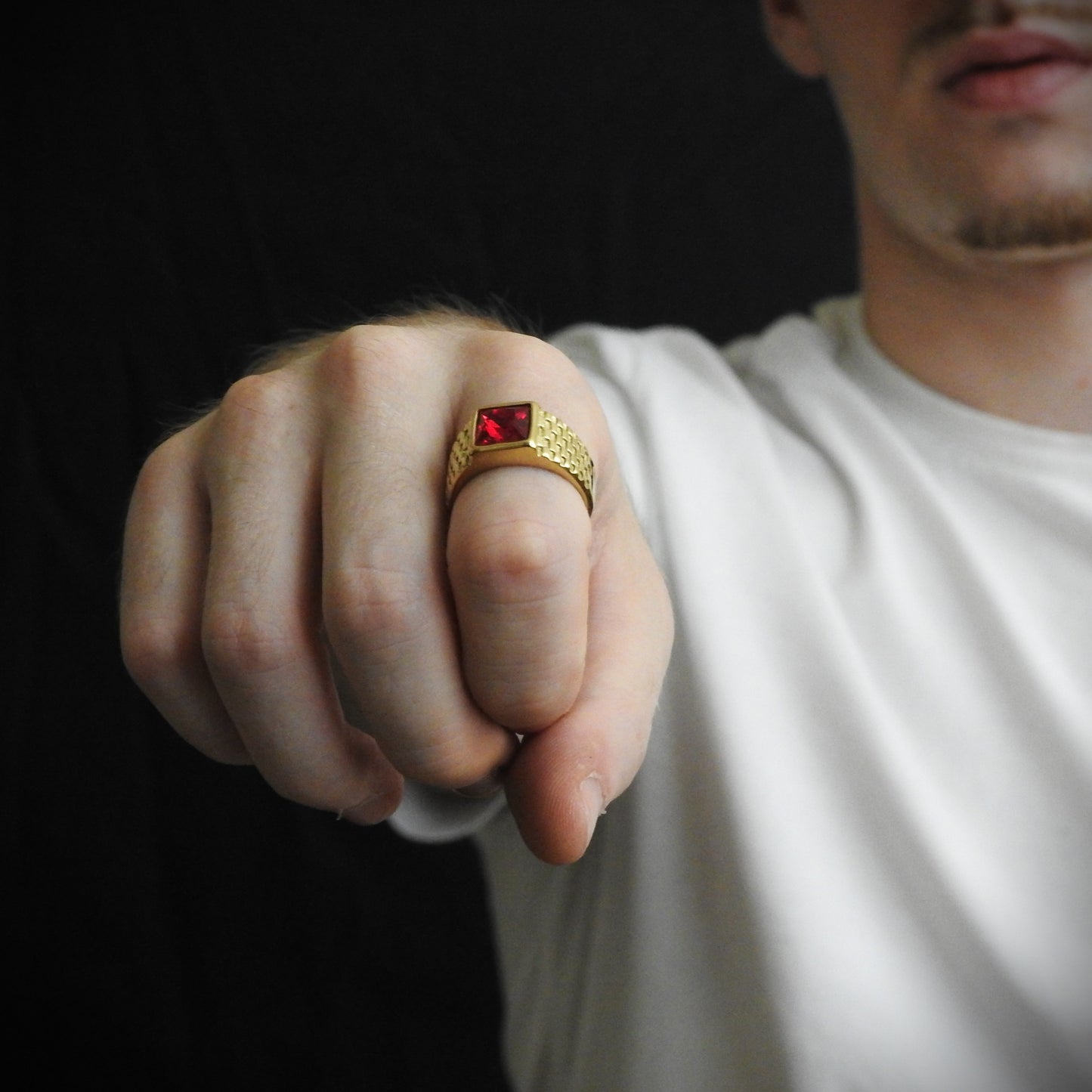 Red Gem Ring