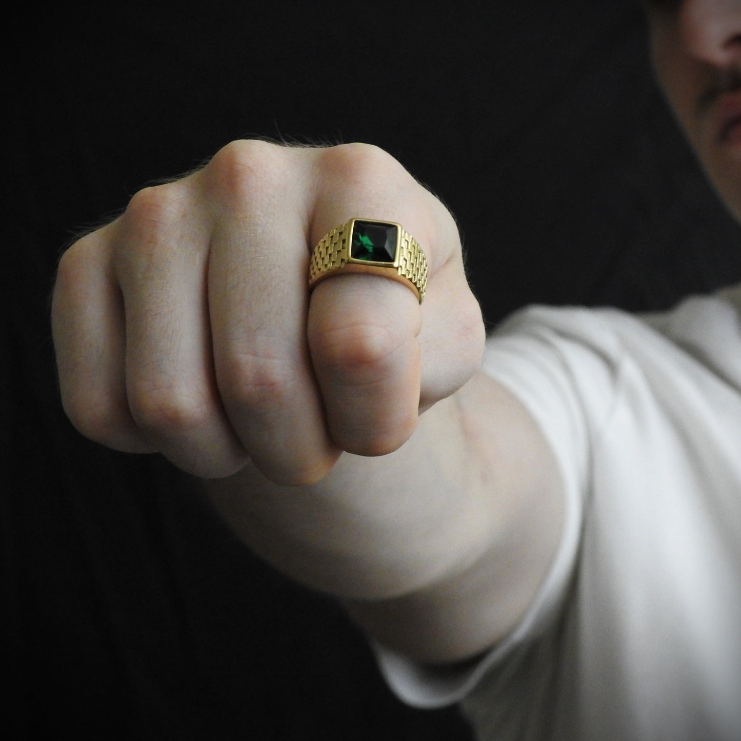 Green Gem Ring