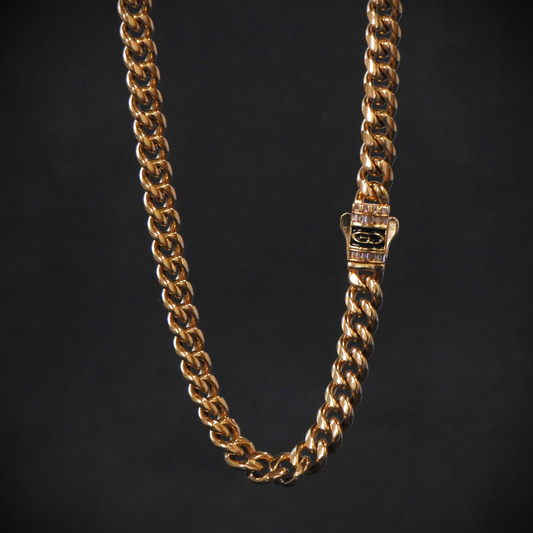 Iced clasp cuban GD - Gold Dealers