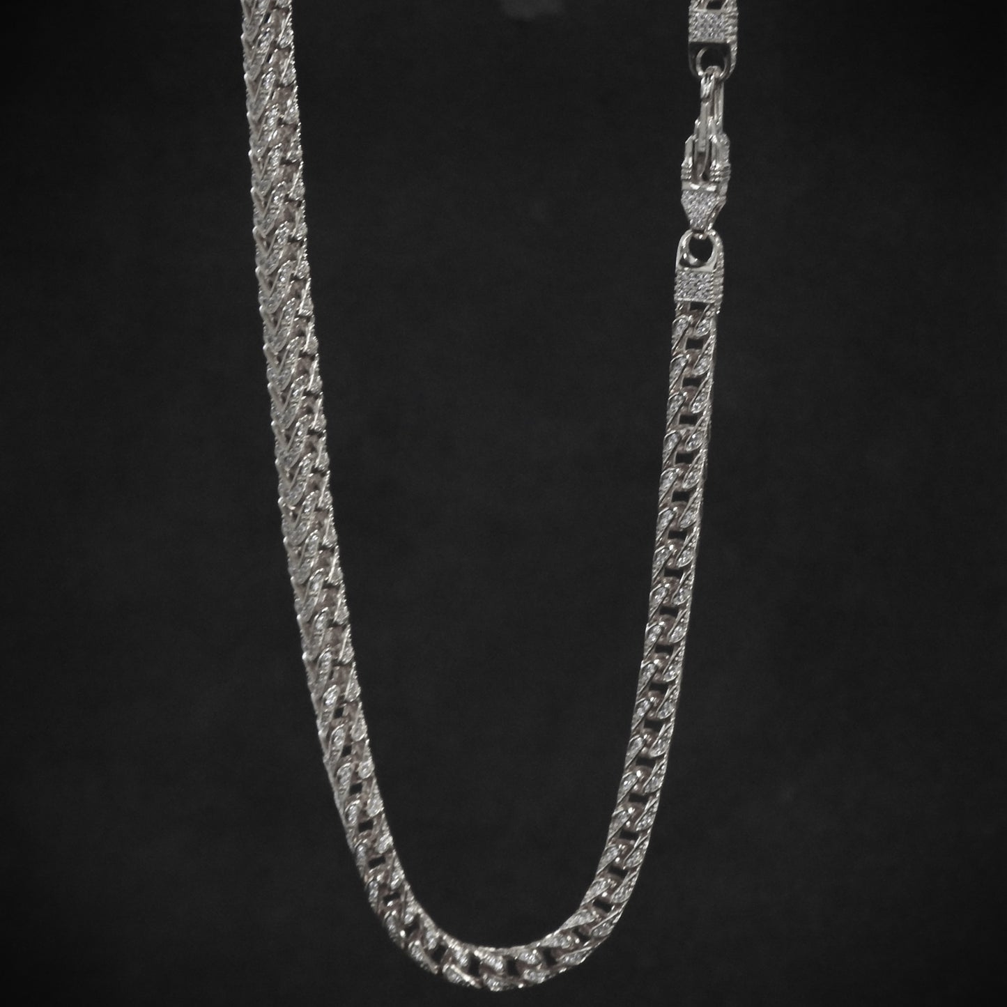 Iced Franco Chain Plata