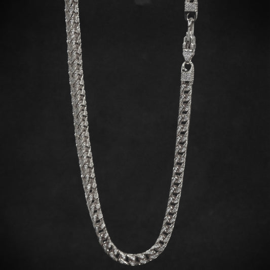 Iced Franco Chain Plata