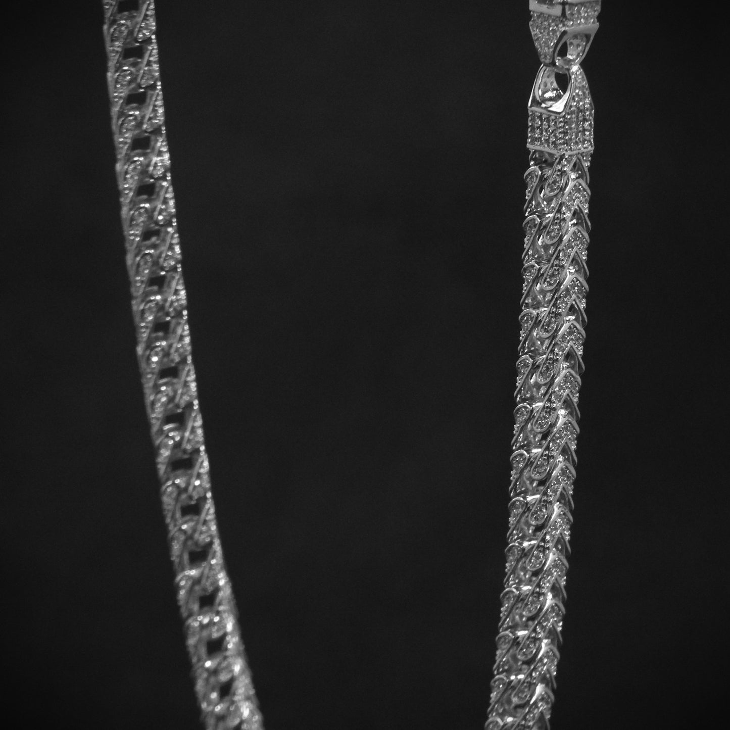Iced Franco Chain Plata