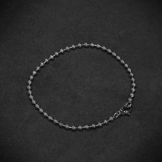 Pulsera de bolas Plata