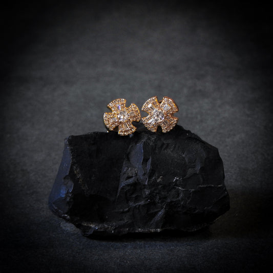 Templar Cross Earrings