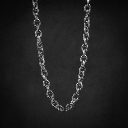 Rolo Chain 7mm Plata