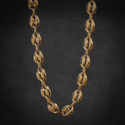 Cadena Anchor Puff 10mm - Gold Dealers