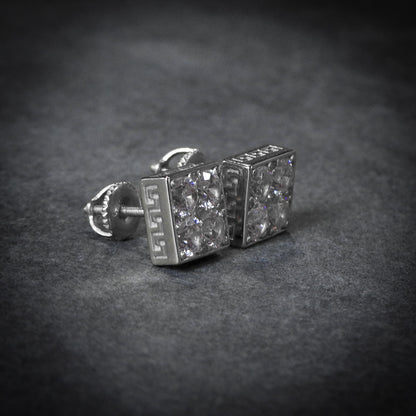 Pendientes Diamond Master Plata