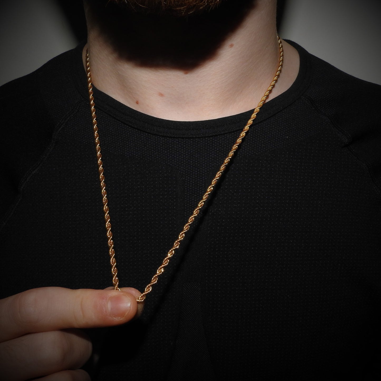 Rope chain + Pulsera 3mm - Gold Dealers