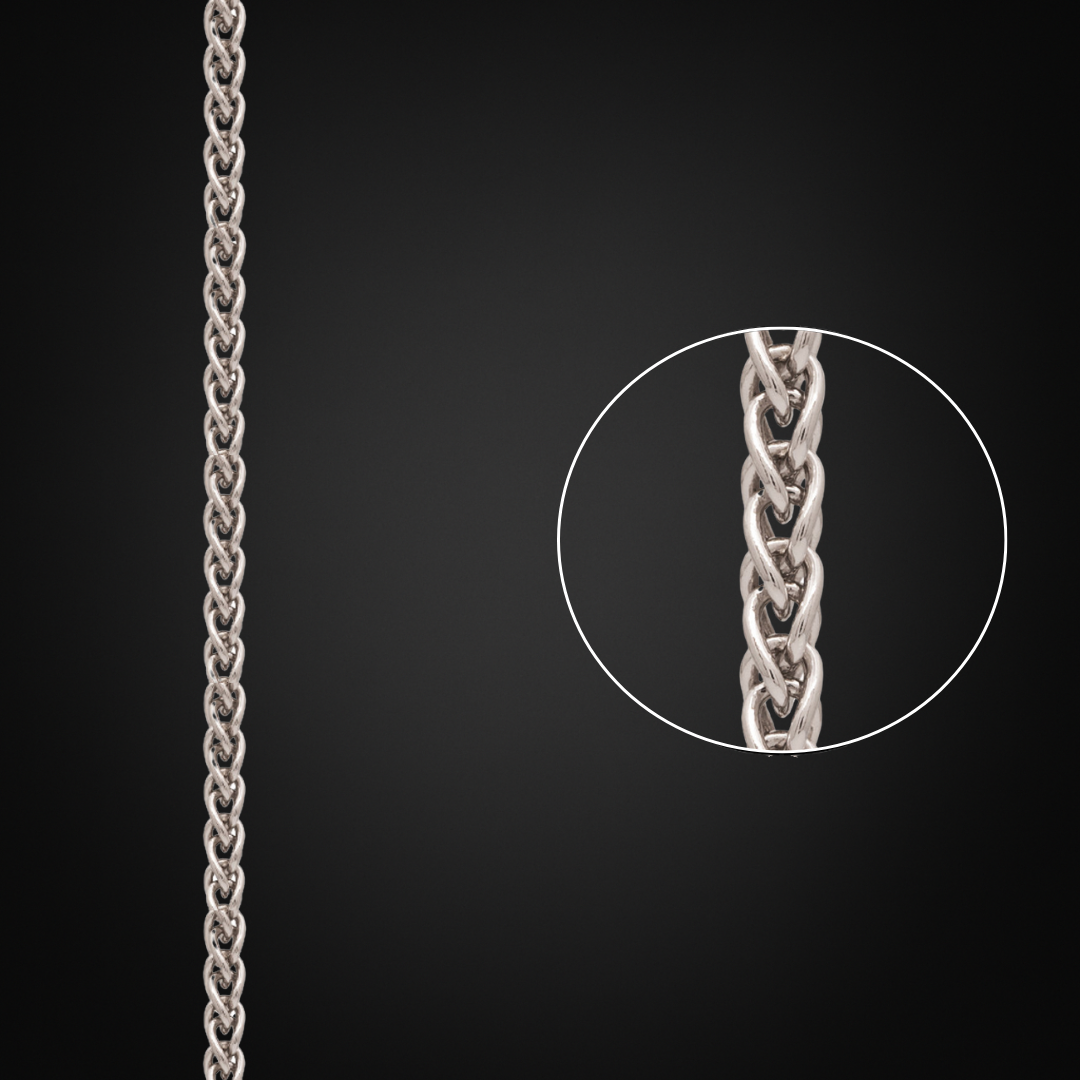 Italian Silver Franco Chain 4mm