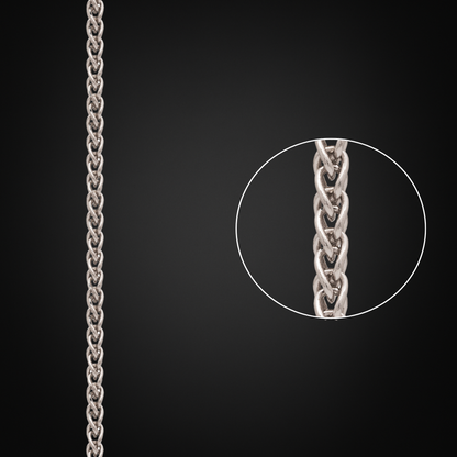 Italian Silver Franco Chain 4mm