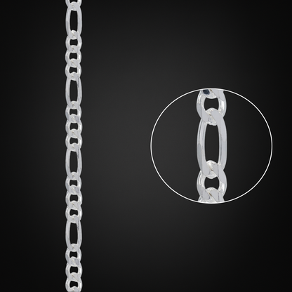 Italian Silver Figaro Chain 3mm
