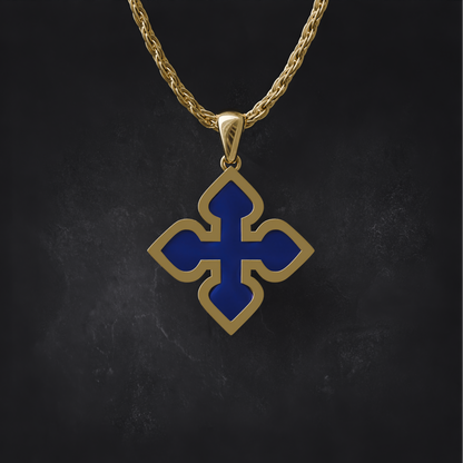 Navy Flower - Gold Dealers