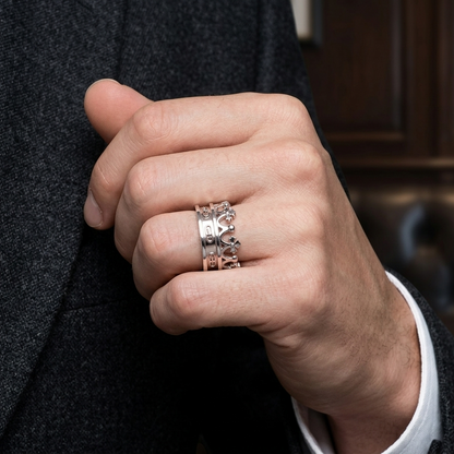 Crown Ring Plata - Gold Dealers