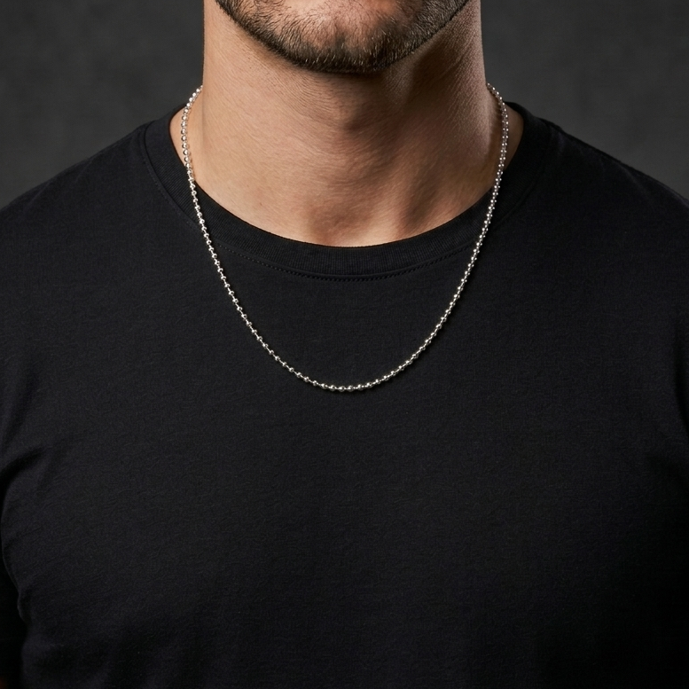 Cadena de bolas Plata - Gold Dealers