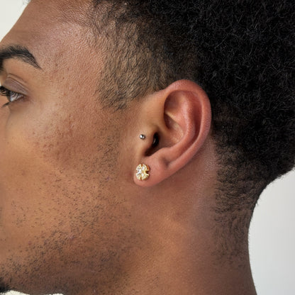 Templar Cross Earrings