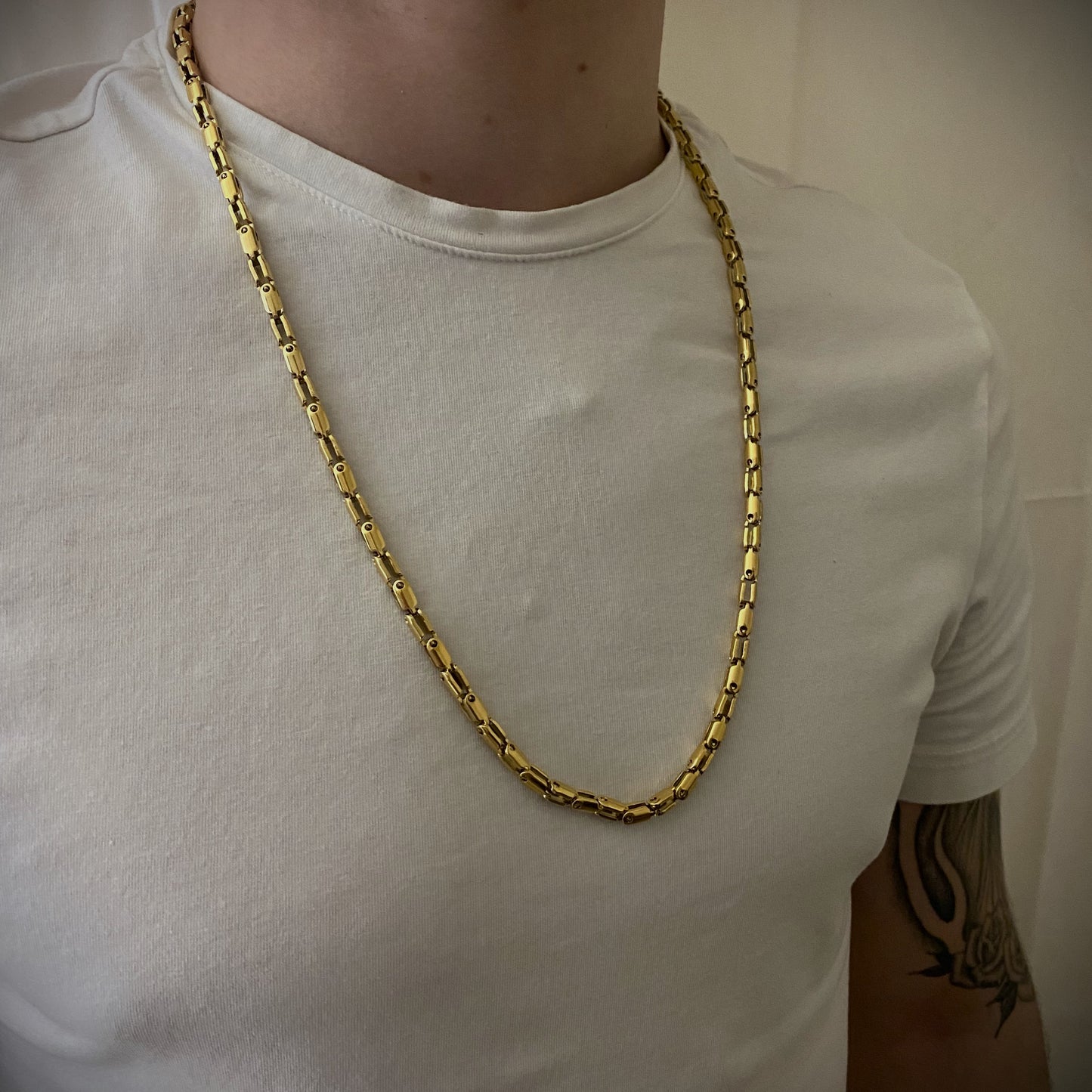 Long Bamboo Chain - Gold Dealers