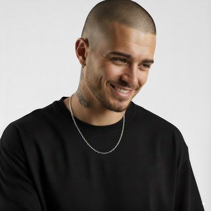 Cadena Infinito Plata Italiana 3mm