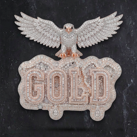 Animal Face Iced Out - Gold Dealers