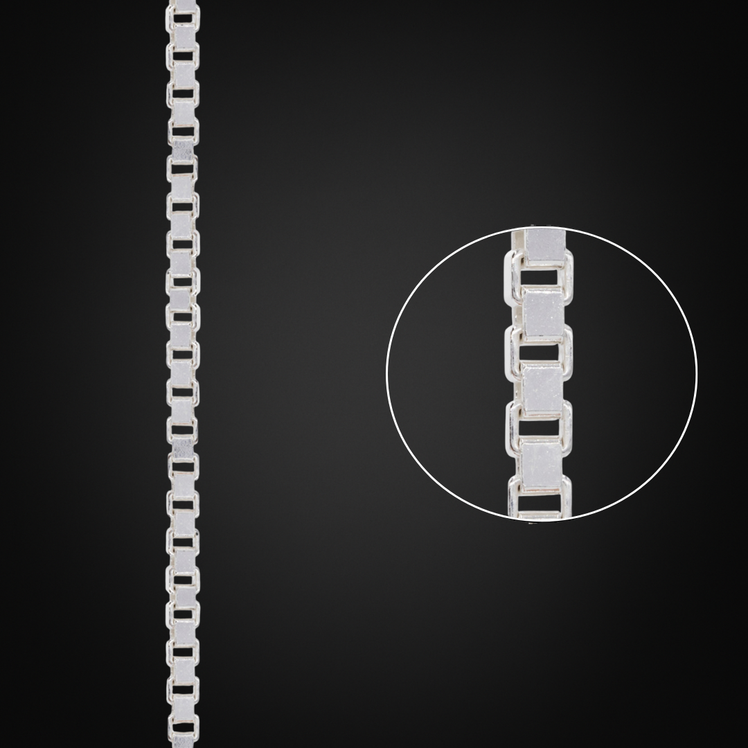 Italian Silver Venetian Chain 4mm