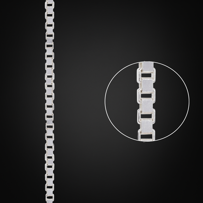 Italian Silver Venetian Chain 4mm