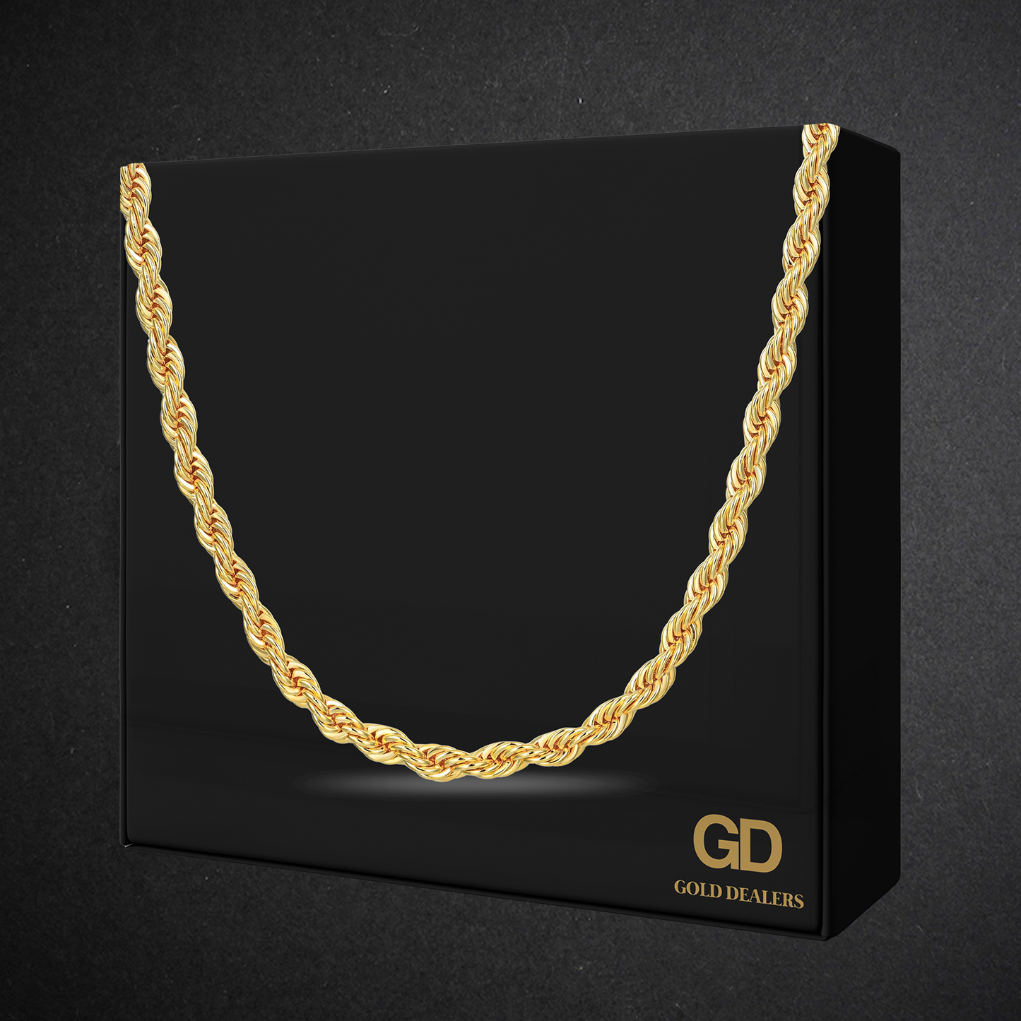 Rope chain + pulsera 6mm - Gold Dealers
