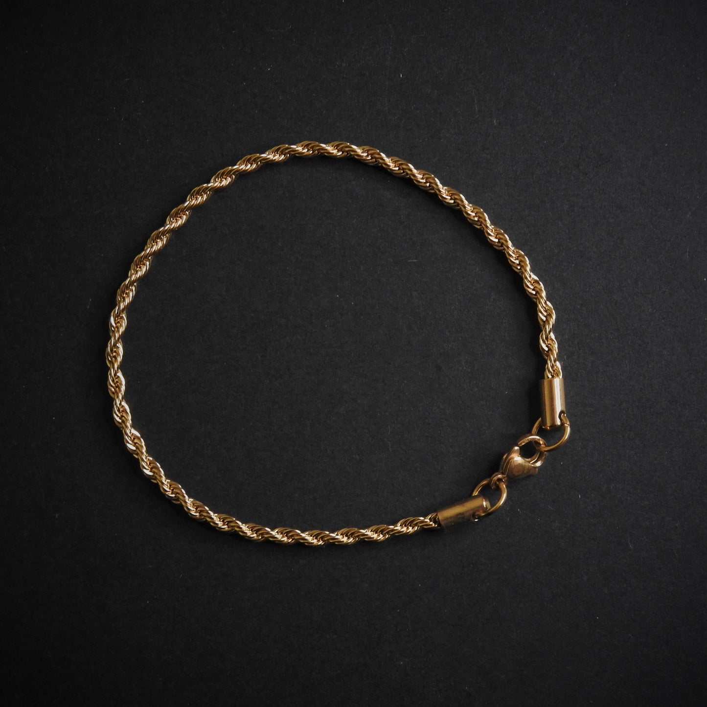 Rope chain + Pulsera 3mm - Gold Dealers