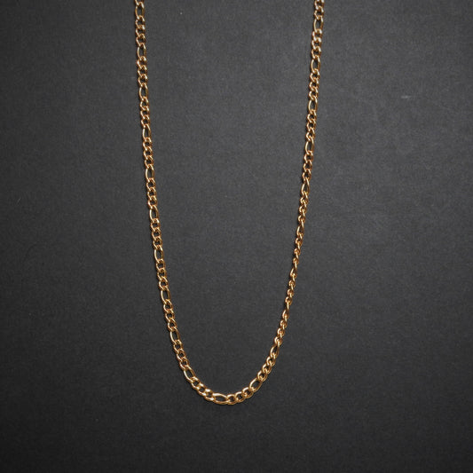 Figaro Chain 3mm - Gold Dealers