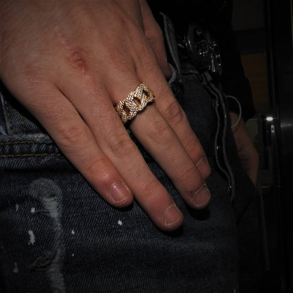 Anillo cuban link - Gold Dealers